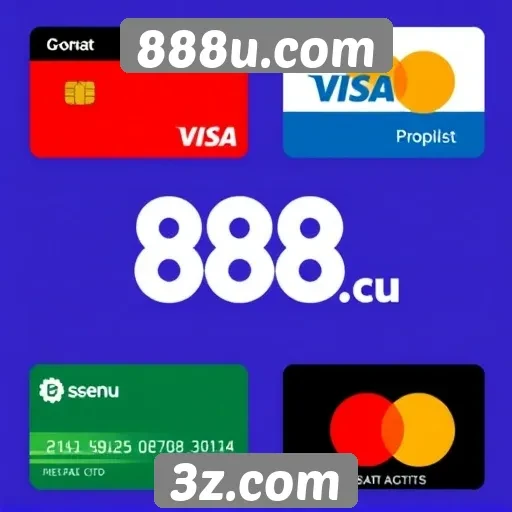 Métodos de pagamento disponíveis em 888u.com