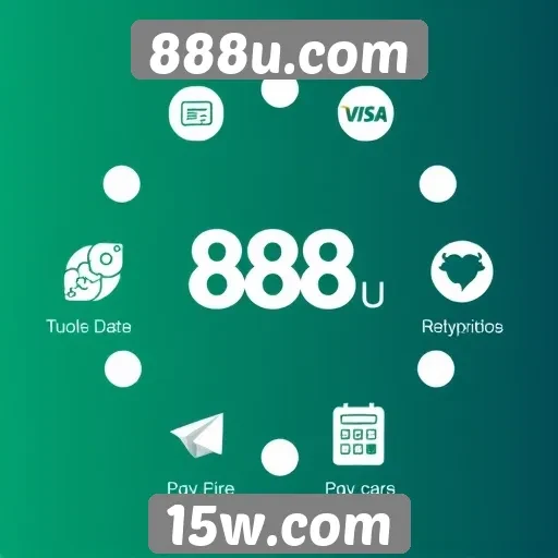 Opções de pagamento no 888u.com