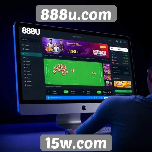 Interface do 888u.com é amigável e intuitiva