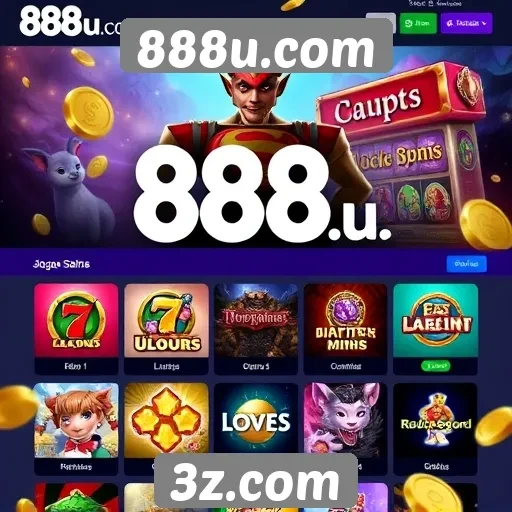 Variedade de jogos disponíveis em 888u.com